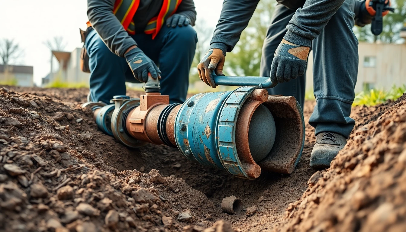Trenchless Sewer Line Replacement